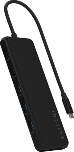 Satechi 13-in-1 USB-C Triple Display Multiport Adapter, Black