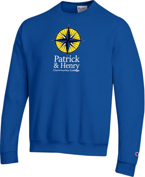 Patrick Henry Champion Fleece Crew Patrick and Henry Stacked -  ONLINE ONLY
