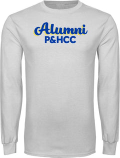 Patrick Henry Long Sleeve T Shirt PHCC Alumni Script -  ONLINE ONLY