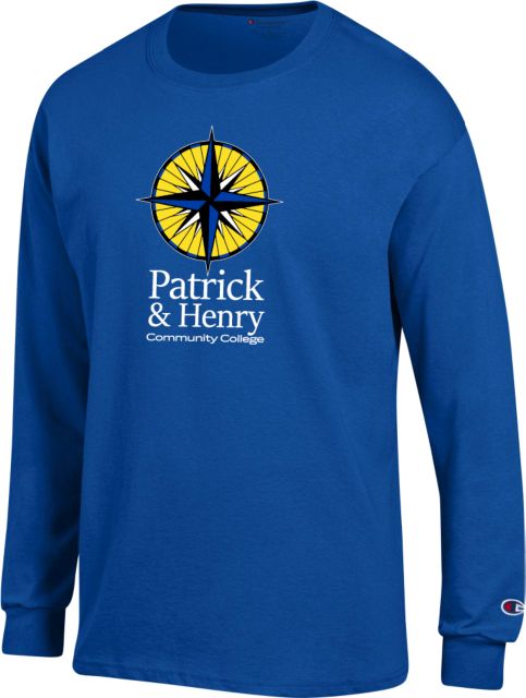 Patrick Henry Champion Long Sleeve T Shirt Patrick and Henry Stacked -  ONLINE ONLY