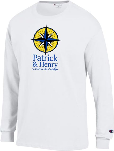 Patrick Henry Champion Long Sleeve T Shirt Patrick and Henry Stacked -  ONLINE ONLY