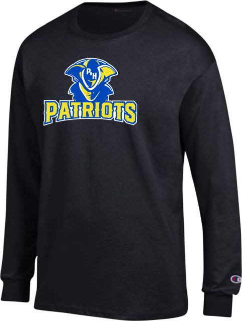 Patrick Henry Champion Long Sleeve T Shirt Patriots -  ONLINE ONLY