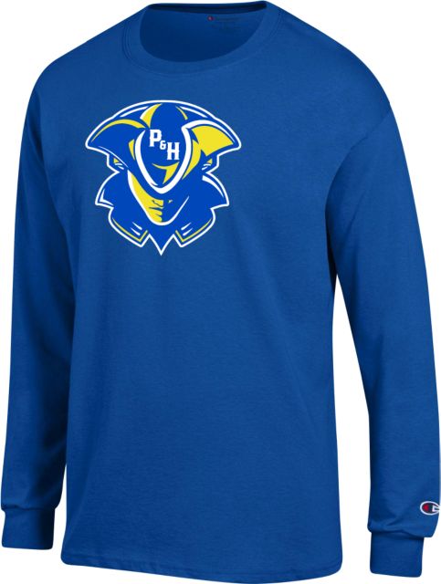 Patrick Henry Champion Long Sleeve T Shirt P and H Patriots -  ONLINE ONLY
