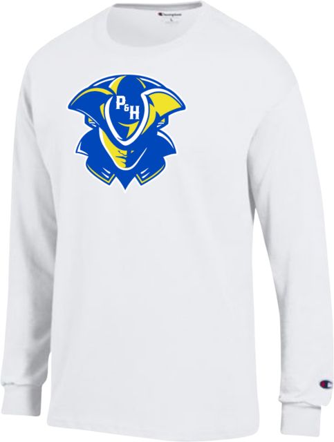 Patrick Henry Champion Long Sleeve T Shirt P and H Patriots -  ONLINE ONLY