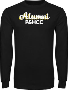 Patrick Henry Long Sleeve T Shirt PHCC Alumni Script -  ONLINE ONLY
