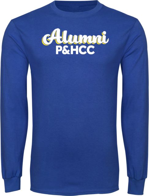 Patrick Henry Long Sleeve T Shirt PHCC Alumni Script -  ONLINE ONLY
