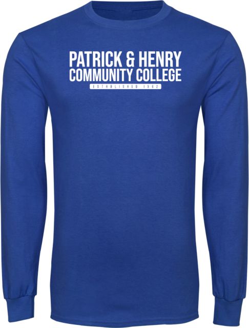 Patrick Henry Long Sleeve T Shirt Patrick and Henry Established -  ONLINE ONLY