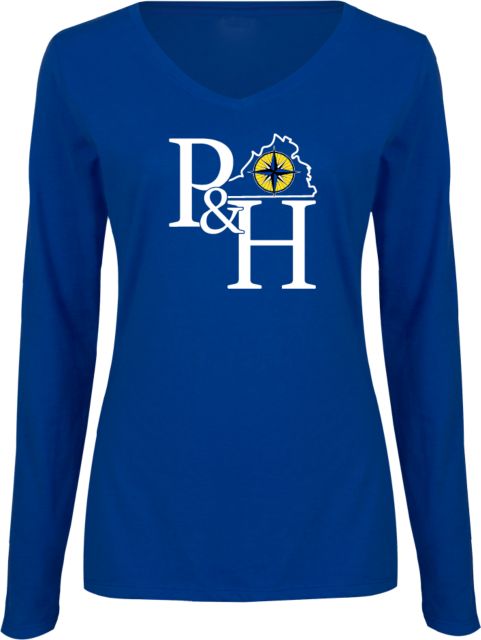 Patrick Henry Womens Long Sleeve V Neck Tee Patrick and Henry Athletic Mark -  ONLINE ONLY