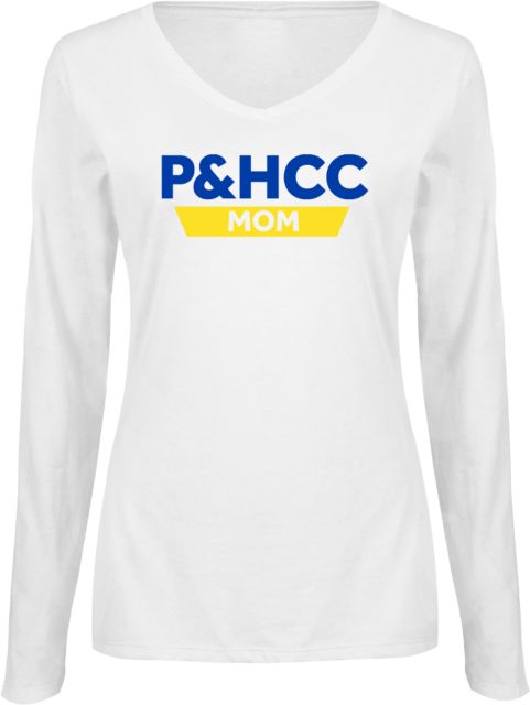 Patrick Henry Womens Long Sleeve V Neck Tee PHCC Mom -  ONLINE ONLY