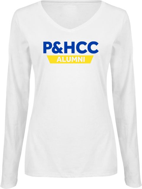 Patrick Henry Womens Long Sleeve V Neck Tee PHCC Alumni -  ONLINE ONLY