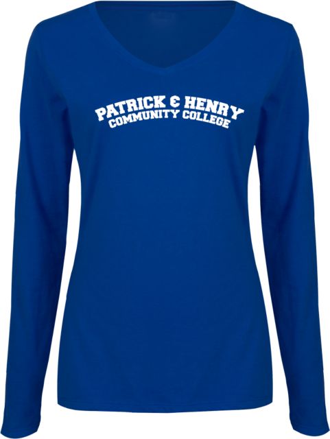 Patrick Henry Womens Long Sleeve V Neck Tee Patrick and Henry Arched -  ONLINE ONLY