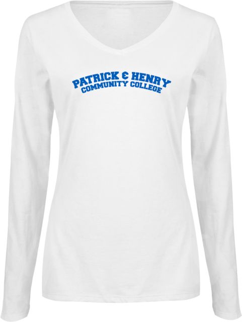 Patrick Henry Womens Long Sleeve V Neck Tee Patrick and Henry Arched -  ONLINE ONLY