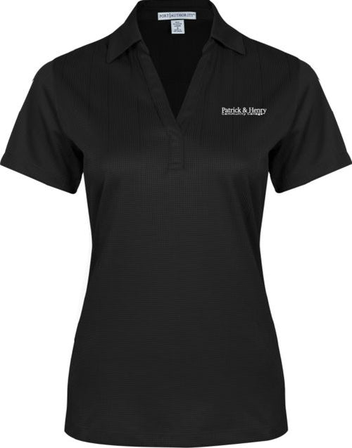 Patrick Henry Womens Performance Fine Jacquard Polo Patrick and Henry EMB -  ONLINE ONLY