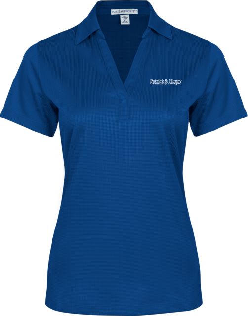 Patrick Henry Womens Performance Fine Jacquard Polo Patrick and Henry EMB -  ONLINE ONLY
