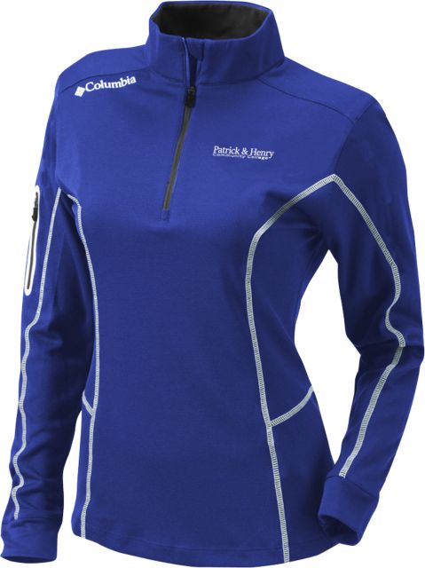 Patrick Henry Columbia Womens Omni Wick Shotgun 1/4 Zip Patrick and Henry EMB -  ONLINE ONLY