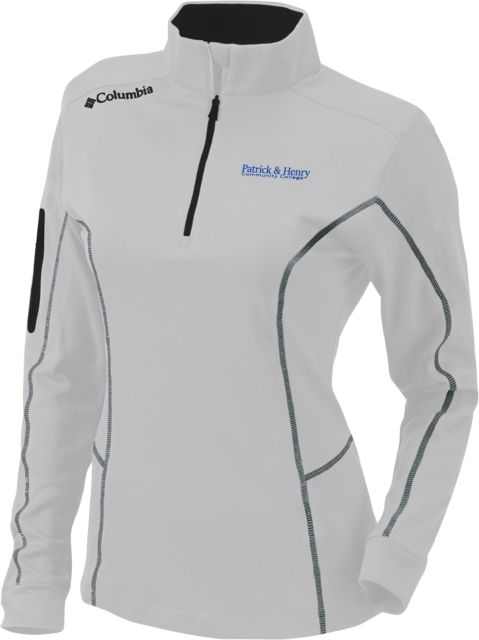 Patrick Henry Columbia Womens Omni Wick Shotgun 1/4 Zip Patrick and Henry EMB -  ONLINE ONLY
