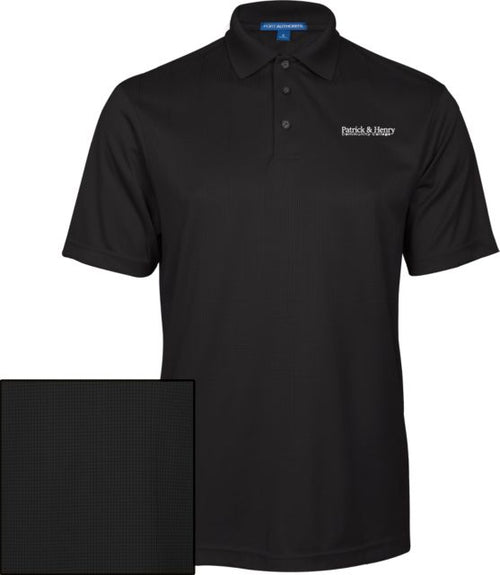 Patrick Henry Performance Fine Jacquard Polo Patrick and Henry EMB -  ONLINE ONLY
