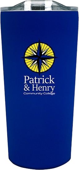 Patrick Henry Community College Patriots 18 oz. Soft Touch Tumbler