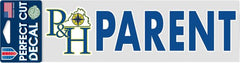 Patrick Henry Community College Parent 3'' x 10'' Perfect Cut Decal