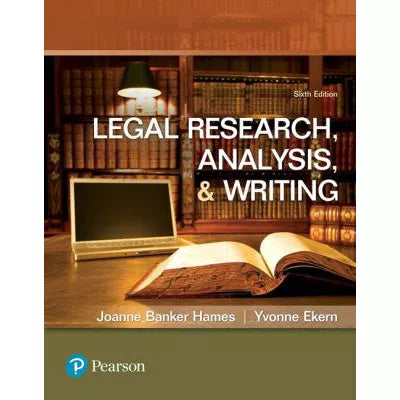 Legal Research, Analysis, and Writing