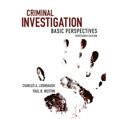 Pearson eText for Criminal Investigation: Basic Perspectives -- Instant Access