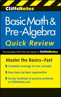 BASIC MATH & PRE ALGEBRA QUICK